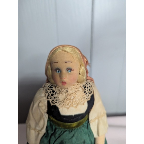 Lenci like Vintage 10" fully dressed with shoes doll metal leg joints St Vincent - Picture 2 of 10